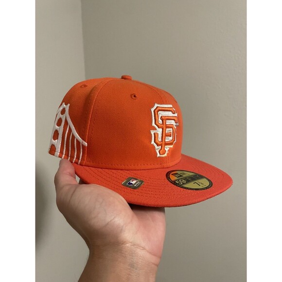 New Era Other - New Era 59FIFTY San Francisco Giants Low Profile Fitted Hat Cap Men Size 7 1/4